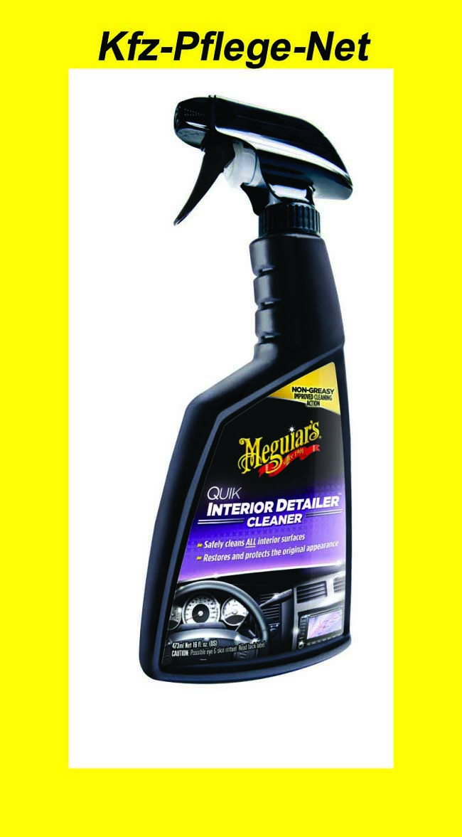 Meguiars Quik Interior Detailer 473ml / 100ml = 2,32 €